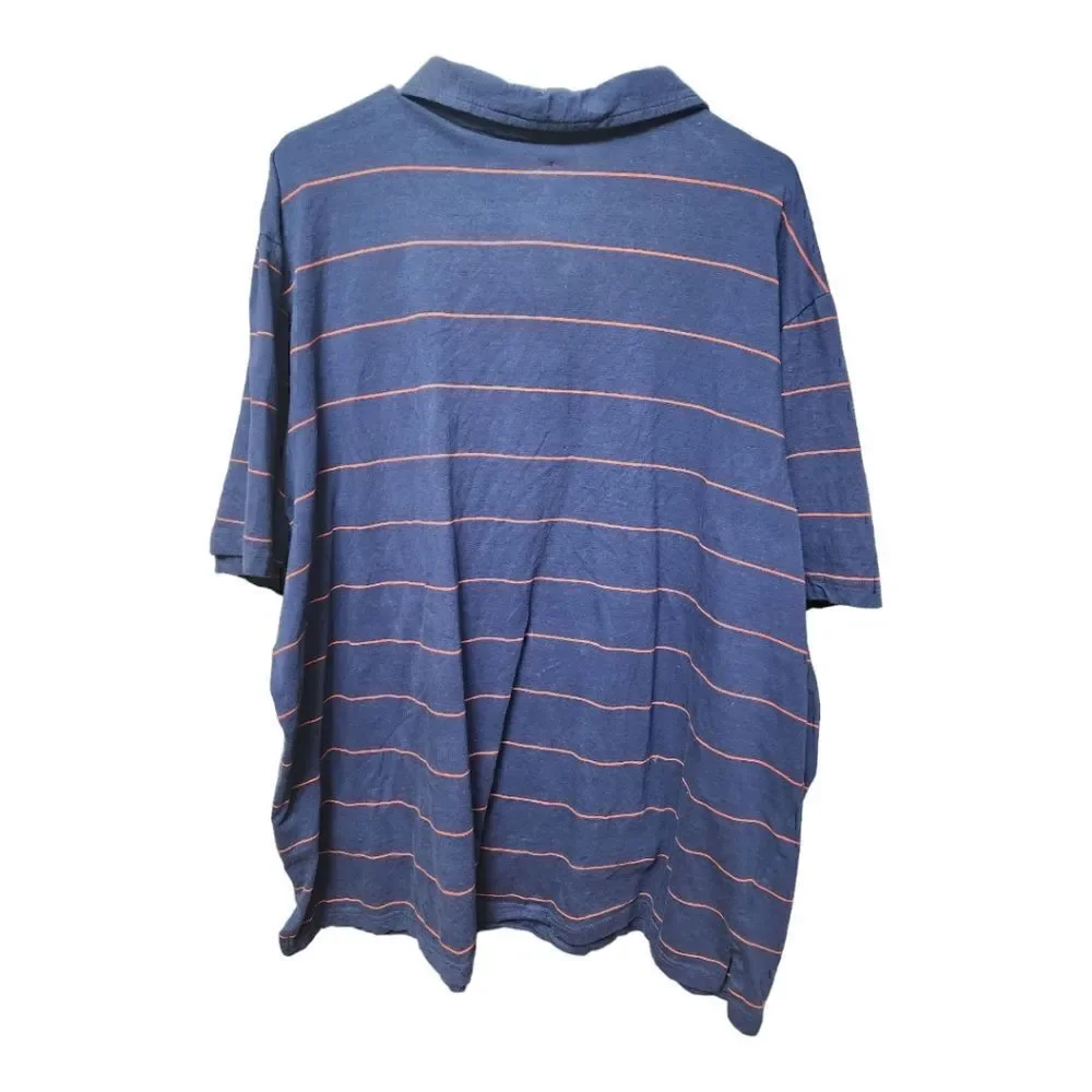 1647 - Blue King Size 3x polo Big & Tall